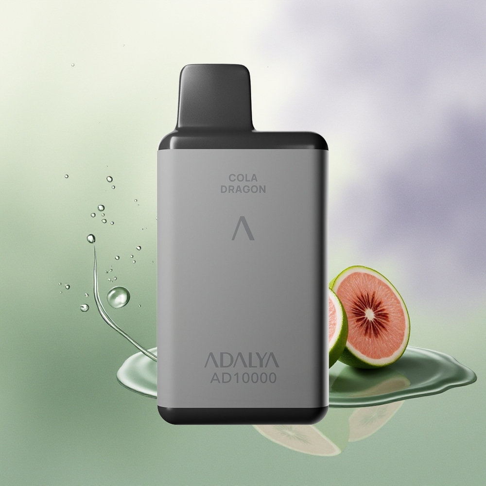 Adalya AD 10000 Puffs Vienreizējās Lietošanas Vape Berlīnes Nakts Pelēks Kosmoss 14 ml 2