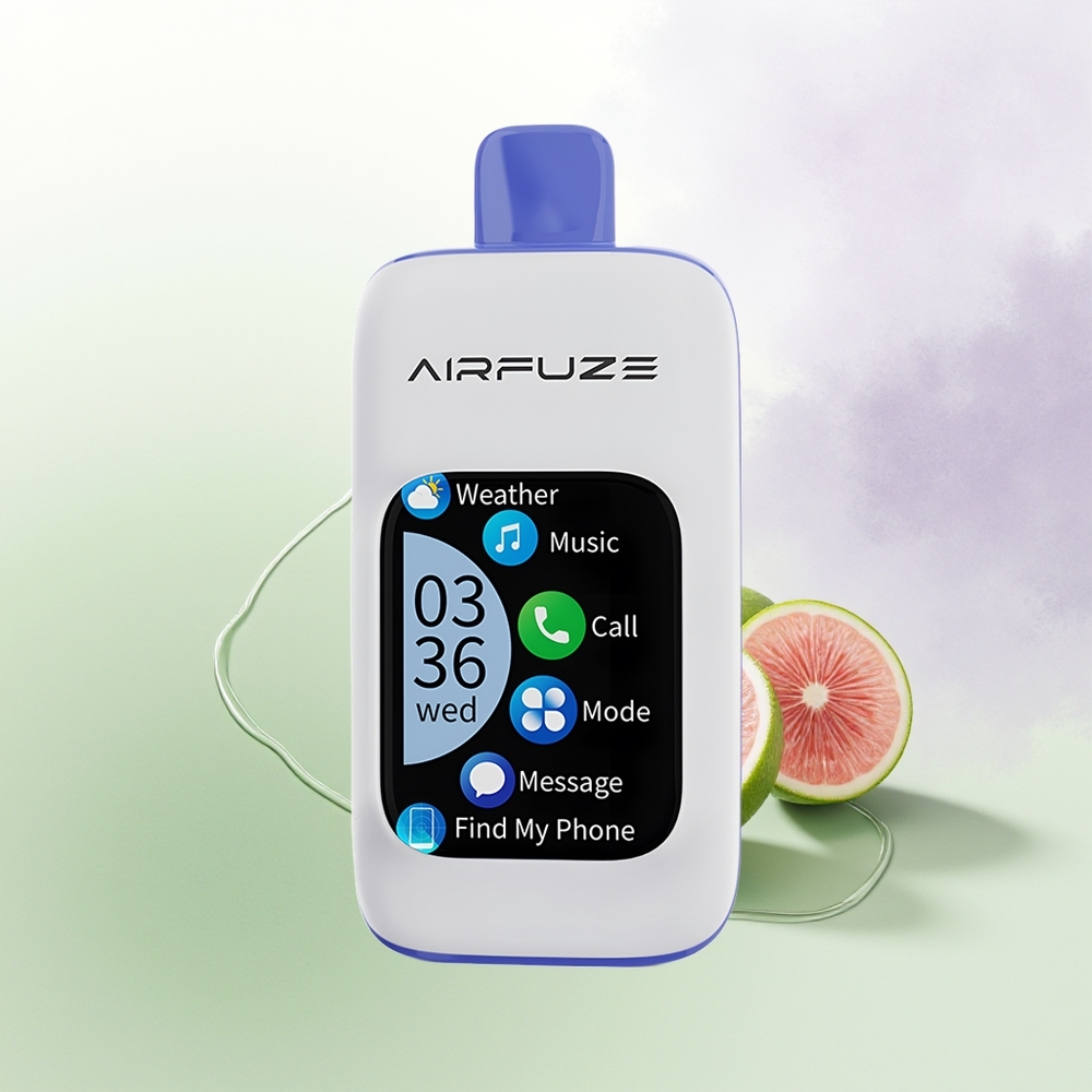 AirFuze Smart 30000 Puffs Vienreizējās Lietošanas Vape Maiami Mētra + 5 Nikotīna + 900mAh