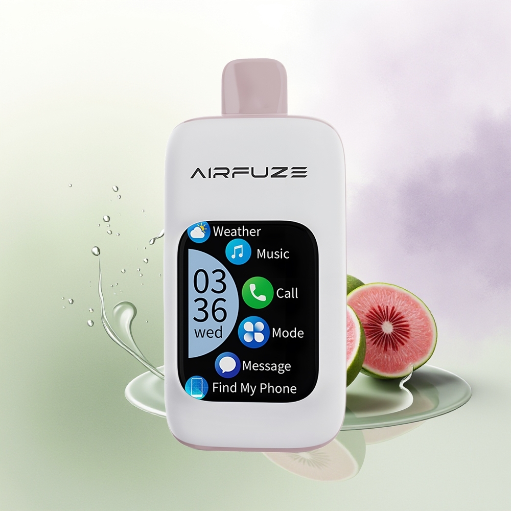 AirFuze Smart 30000 Puffs Vienreizējās Lietošanas Vape Ogu Pūšu Berry Burst 900mAh Type-C