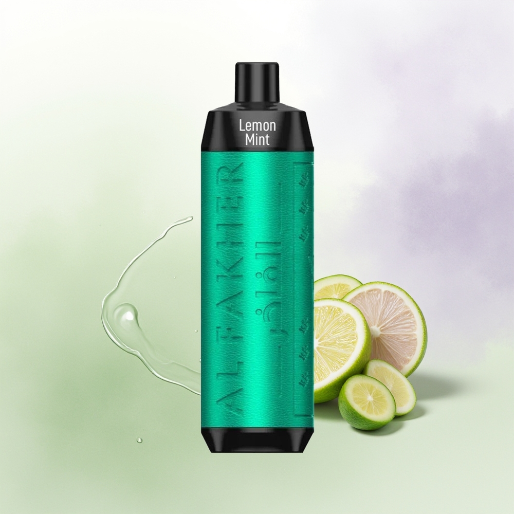 Al Fakher Crown Bar 8000 Citrons Mētra 18ml USB-C