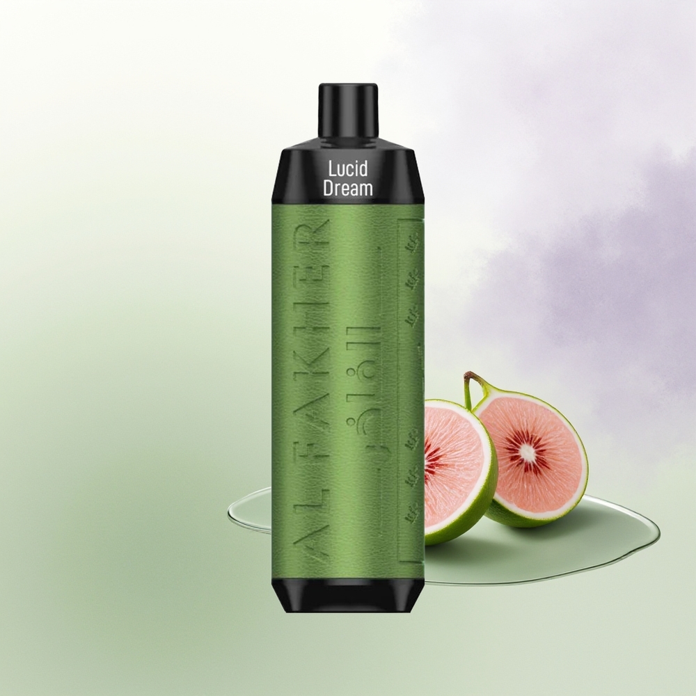 Al Fakher Crown Bar 8000 Kristāla Vienreizējās Lietošanas Vape Gaišā Sapņošana 18ml 8000 Iekšpūšas