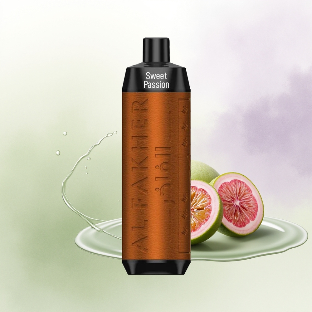 Al Fakher Crown Bar 8000 Kristāla Vienreizējās Lietošanas Vape Saldā Pasifloras Auglis 600mAh USB-C