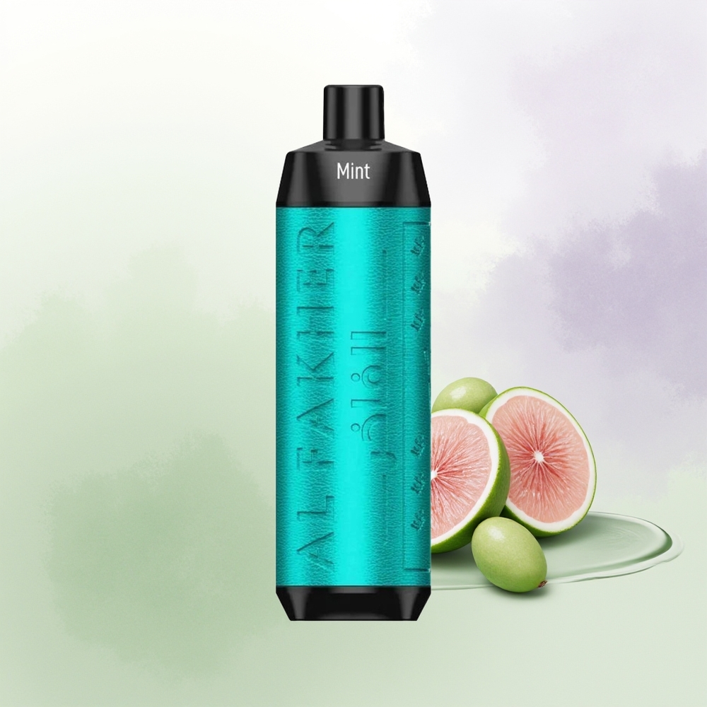 Al Fakher Crown Bar 8000 Mēness Vienreizējās Lietošanas Vape Mēta + 18ml e-Liquid + 5mg Nikotīns