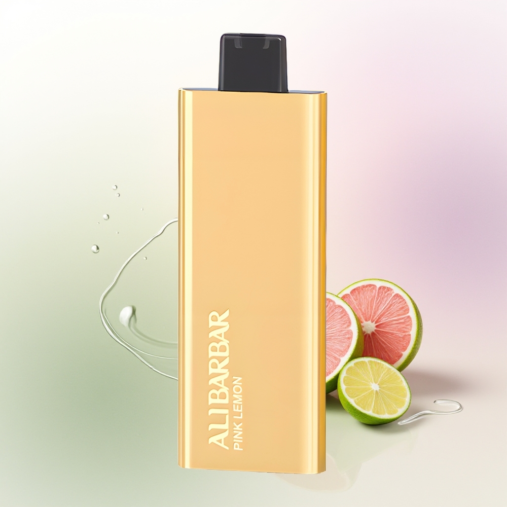 Alibarbar Pandora 7000 Pūfu Vienreizējās Lietošanas Vape Rozā Citrons 17 ml