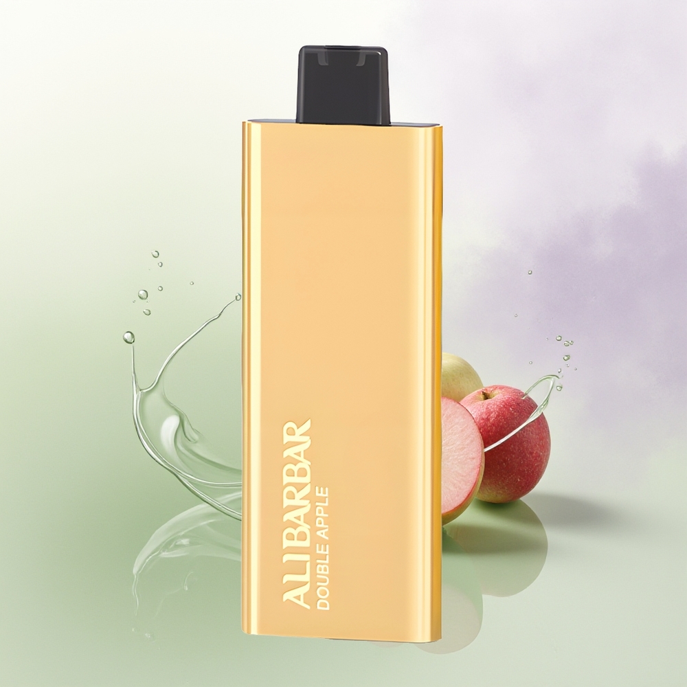 Alibarbar Pandora 7000 Pūšu Vienreizējās Lietošanas Vape Dubultā ābols 17 ml
