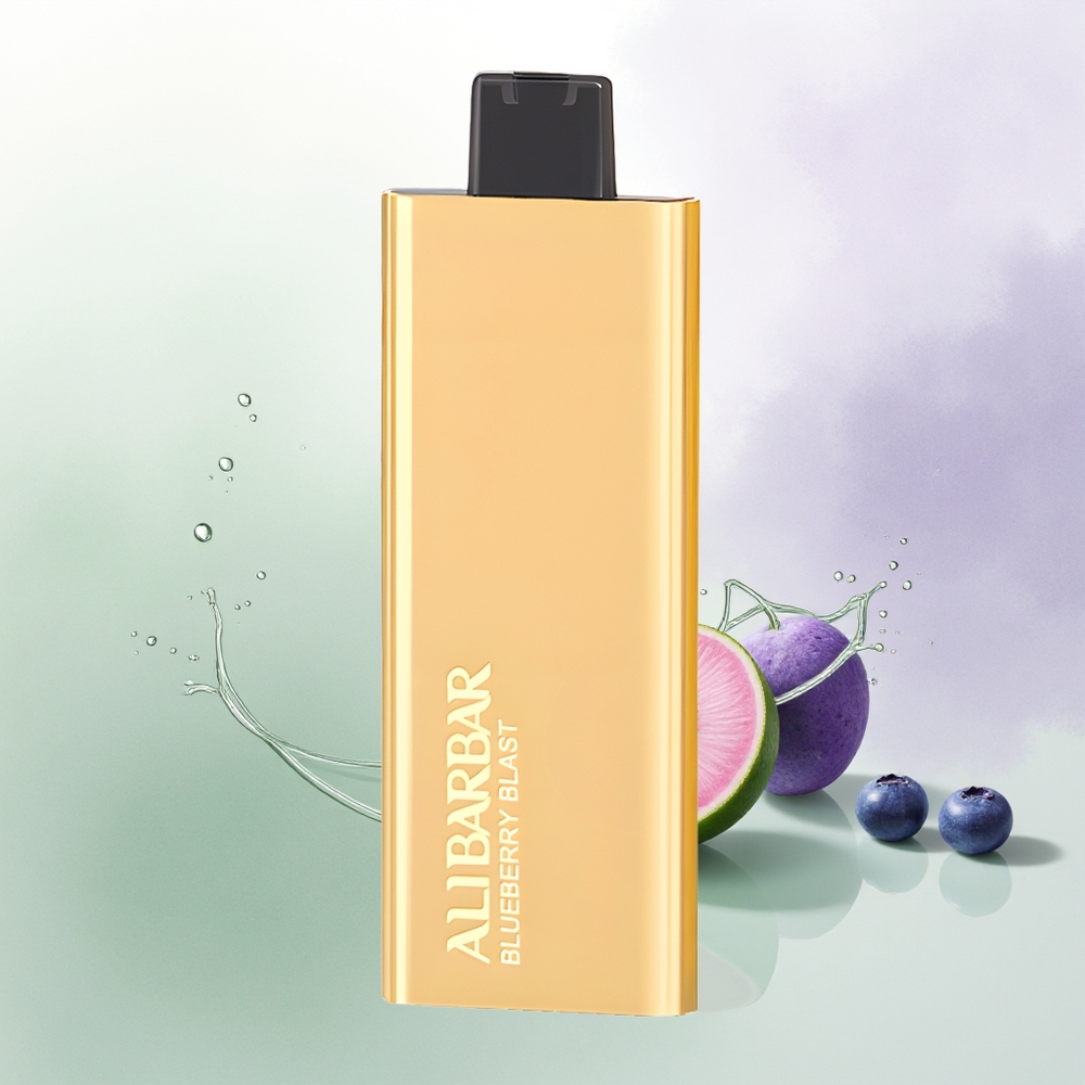 Alibarbar Pandora 7000 Pūšu Vienreizējās Lietošanas Vape Zilenes Sprogšana 17 ml