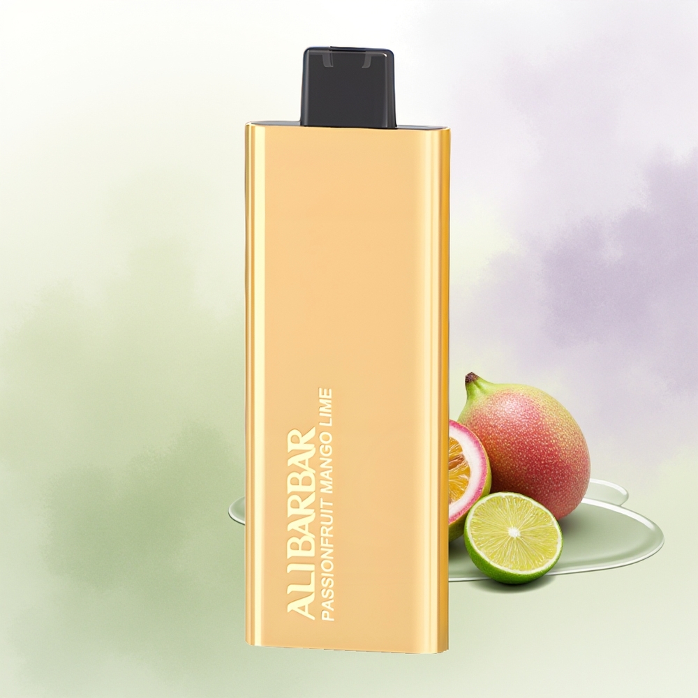 Alibarbar Pandora 7000 Pūšļi Vienreizējās Lietošanas Vape Marakuļa Mango Laima 17 ml