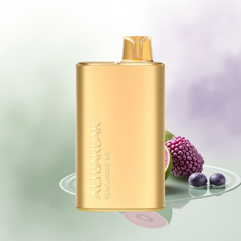 Alibarbar Rich 8000 Puffs Vienreizējās Lietošanas Vape Melnā Oga Ledus 20ml 2000mAh