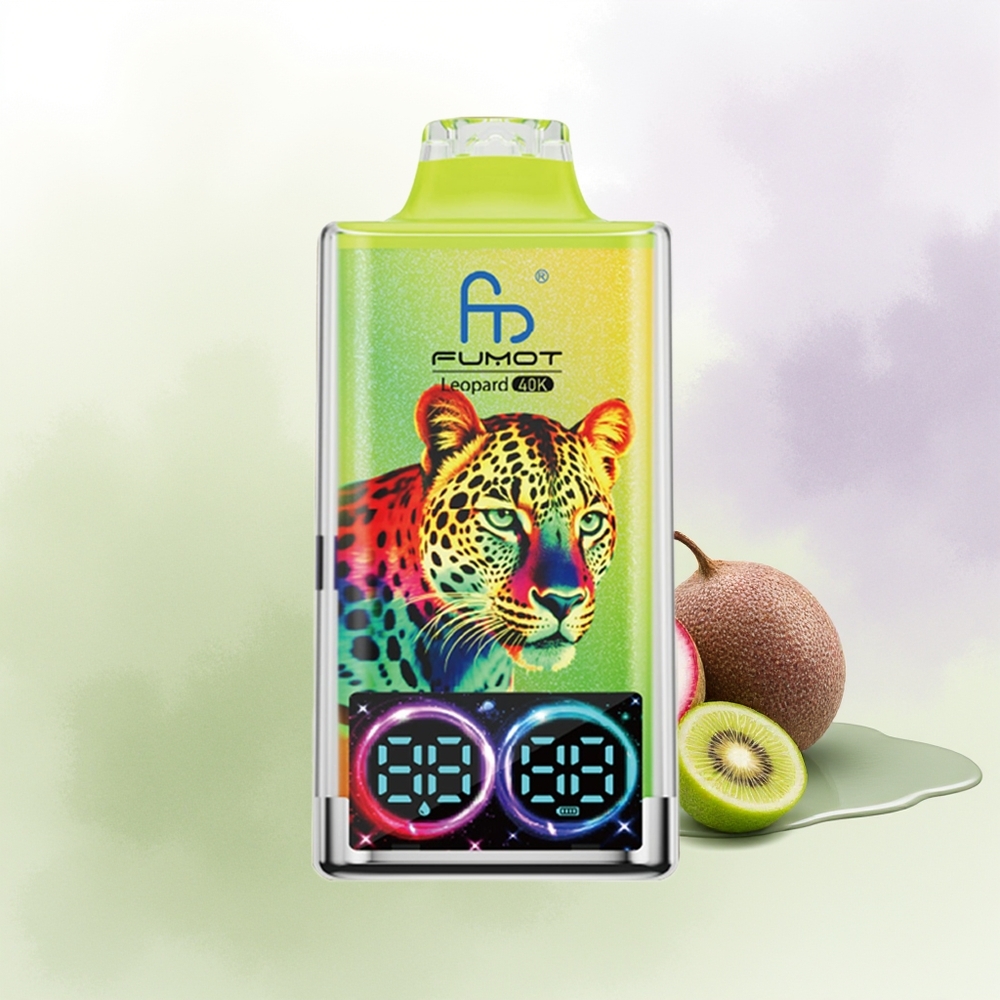 Fumot Leopard 40K Puffs Vienreizējās Lietošanas Vape Ķīvi Marakuja Gvajava 5 Nicotine 700mAh Battery
