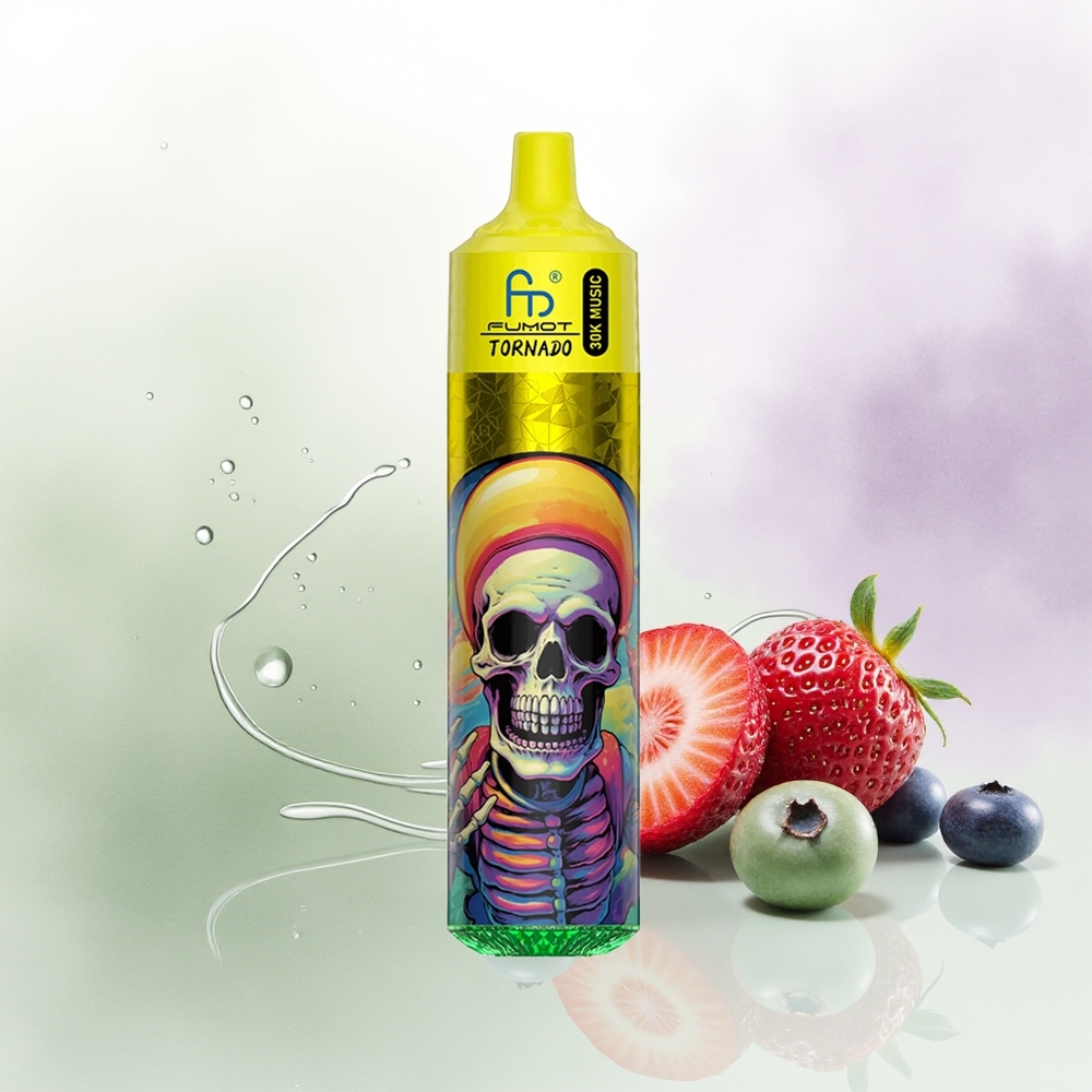Fumot RandM Tornado 30000 Puffu Zemeņu Melleņu Avenu 30mL 600mAh