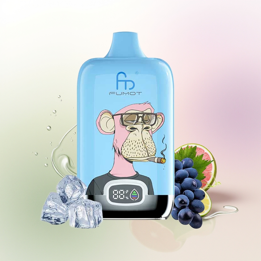 Fumot Tornado 12000 Puffs Rozā Citronāde Mesh Type-C