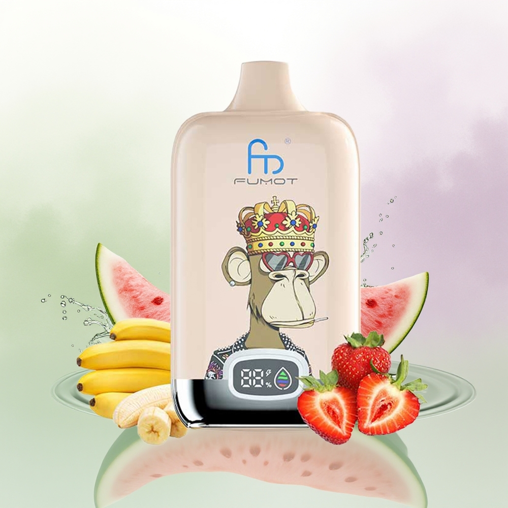 Fumot Tornado 12000 Pūtu 20ml Arbūza Ledus Digital Box