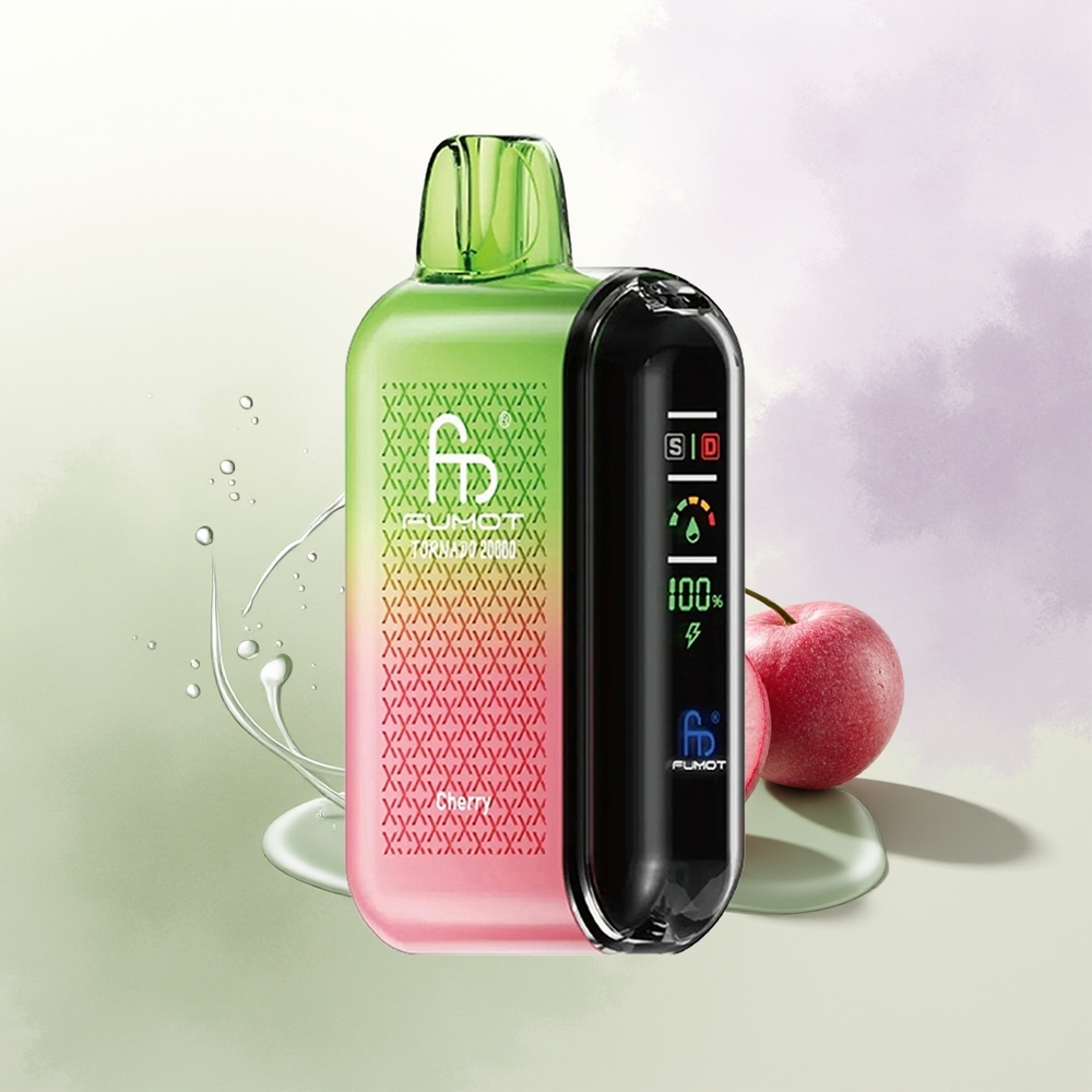 Fumot Tornado 20000 Pūšu Kiršu Dual Mesh Smart Display