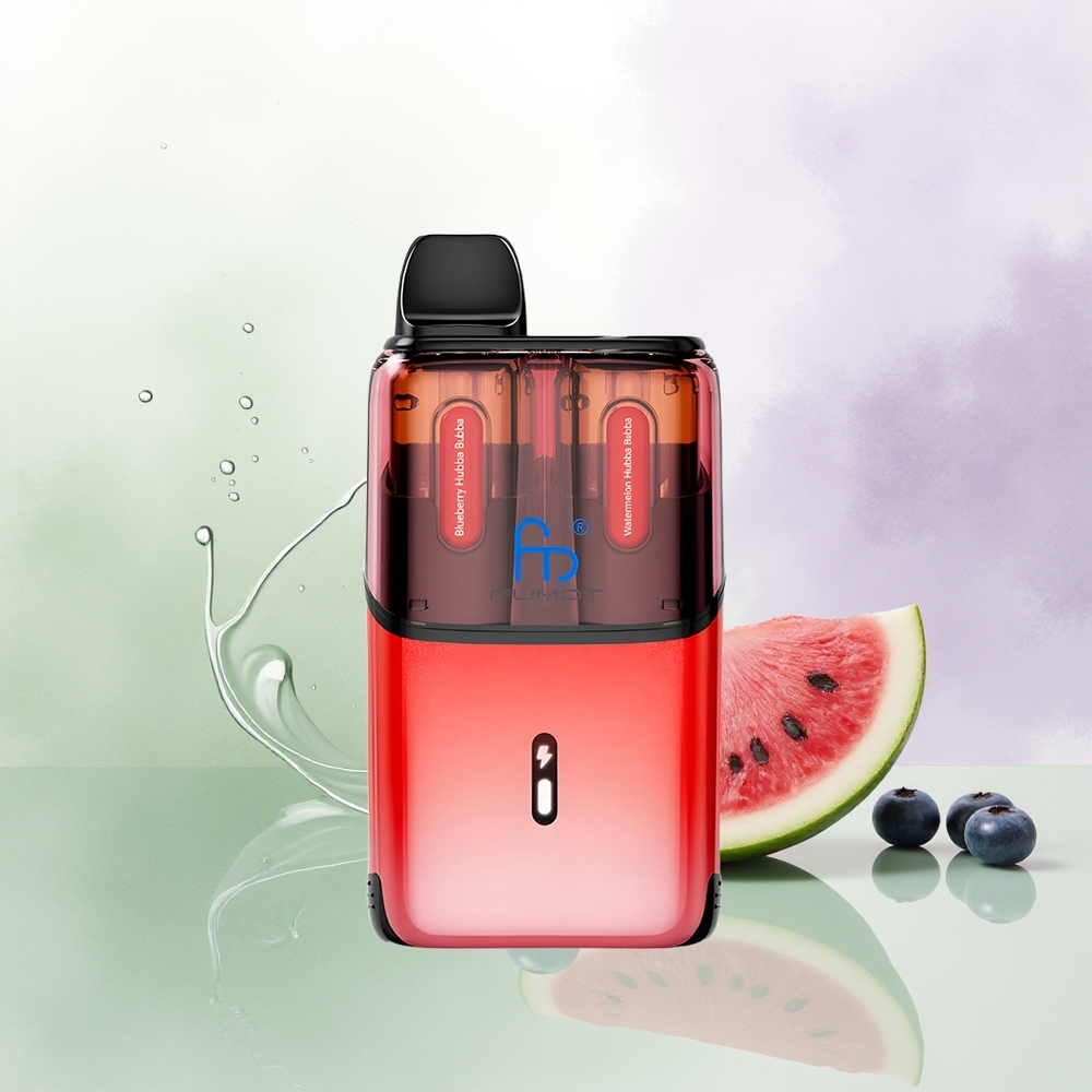 Fumot Ultra T32000 32000 Puffi Zilene Jāņoga - Arbūzs Hubba Bubba 800mAh