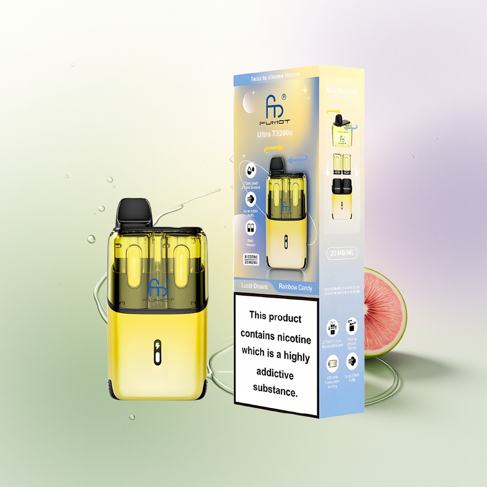 Fumot Ultra T32000 32000 Pūšu Raibā Konfekšu Vienreizējās Lietošanas Vape