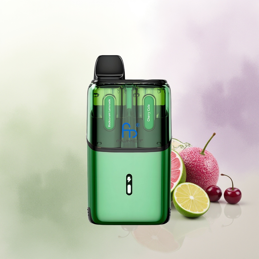 Fumot Ultra T32000 32000 šķūņi Melnā upene Citronāde - Ķiršu kola 800mAh