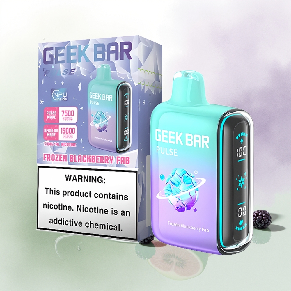 GEEK BAR Pulse 15000 Pūfas 16ML Ledus Gaum