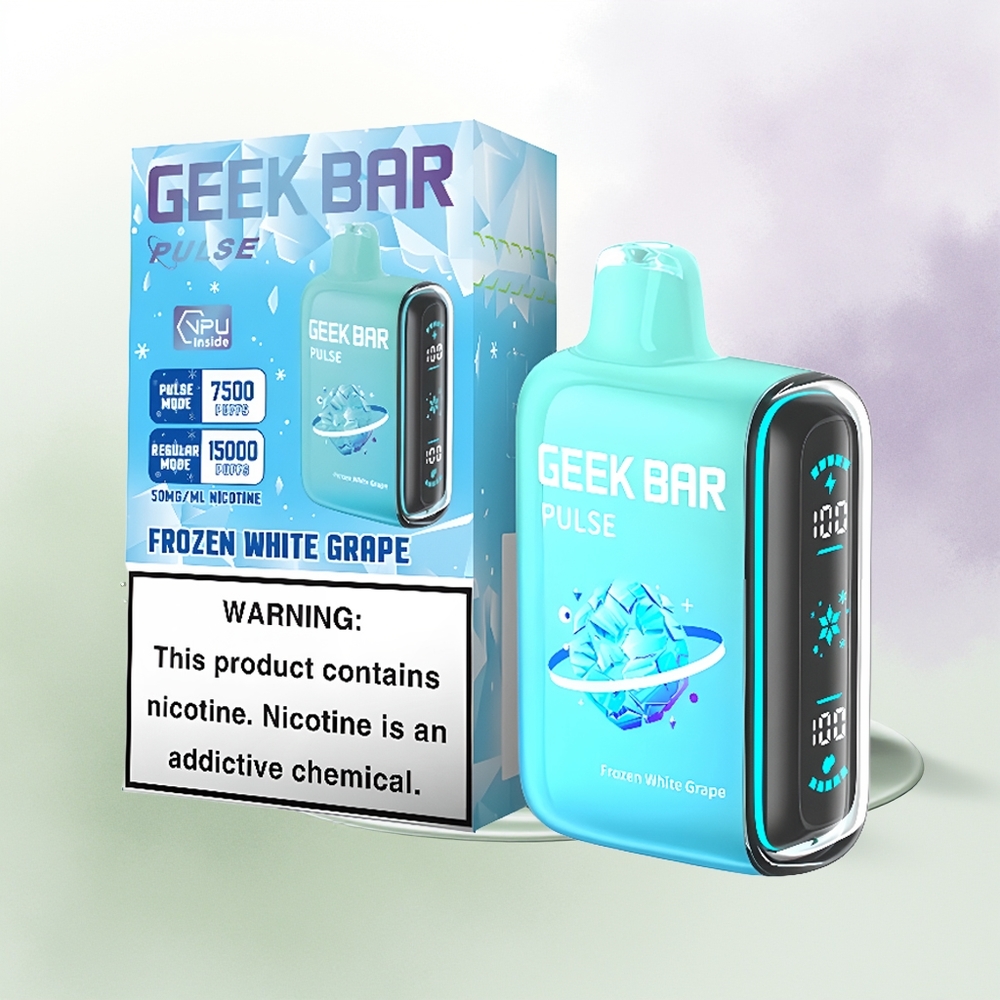 GEEK BAR Pulse 15000 Pūfas 16ML Ledus Gaum