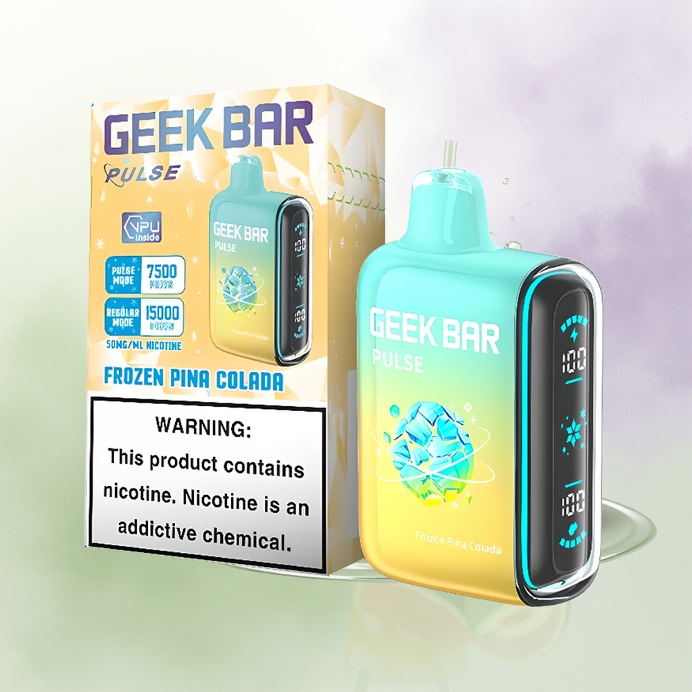 GEEK BAR Pulse 15000 Pūfas 16ML Ledus Gaum
