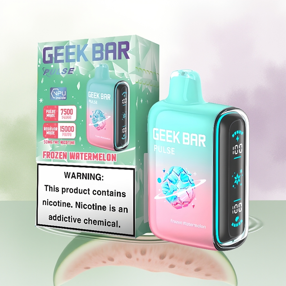 GEEK BAR Pulse 15000 Pūfas 16ML Ledus Gaum