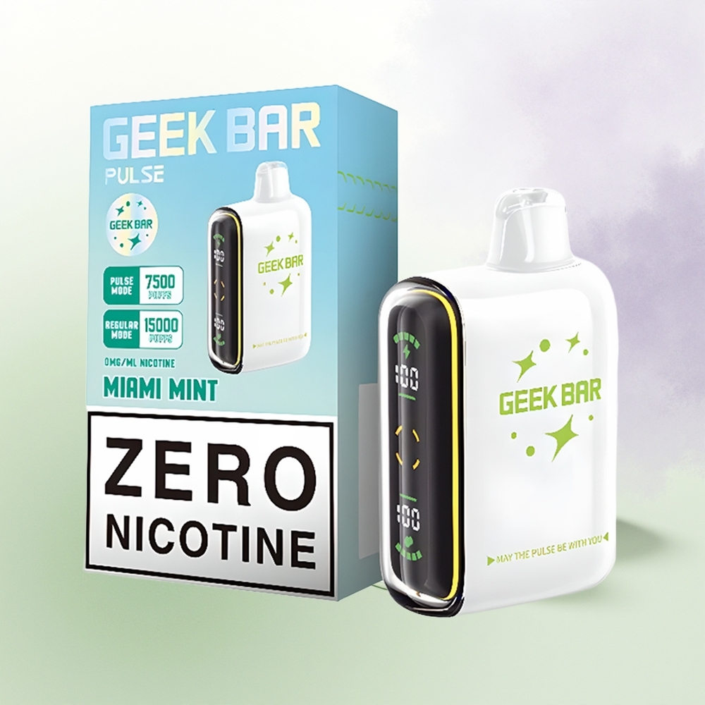 GEEK BAR Pulse 15000 Pūšu 16ML Bez Nikotīna