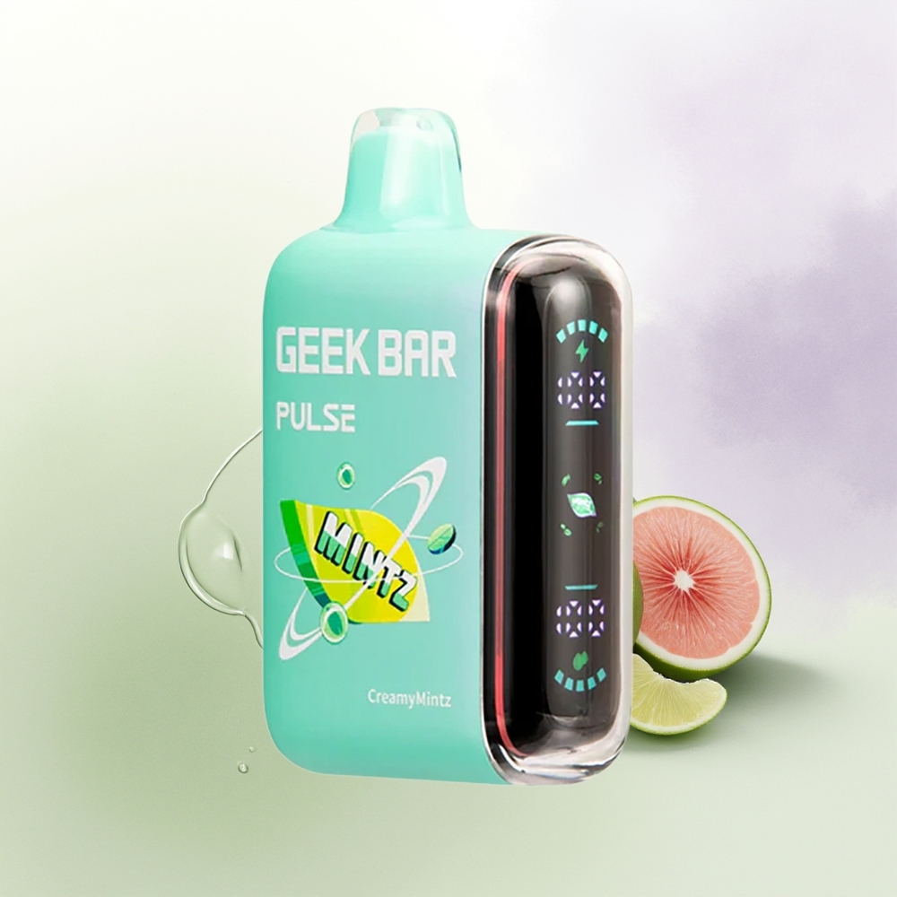 GEEK BAR Pulse 15000 Pūšu Mintz Edīcija 16ML USB Type-C