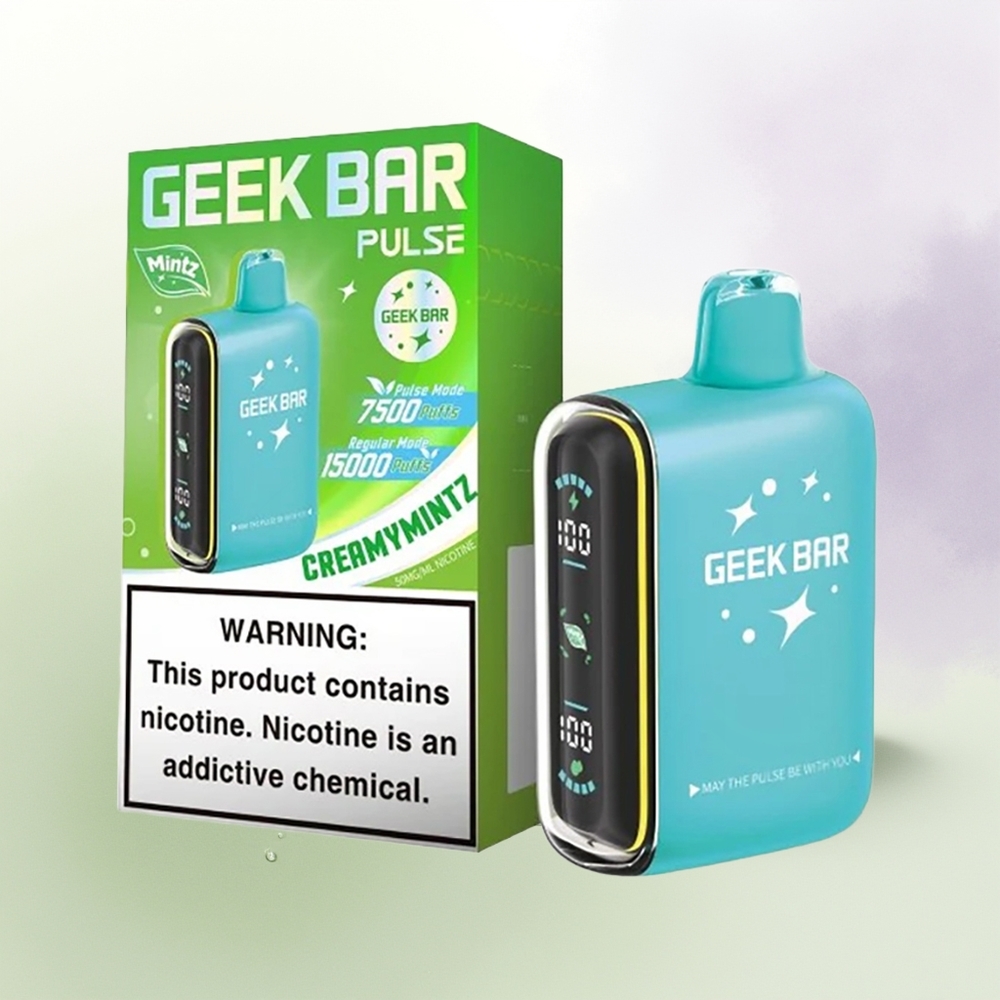 GEEK BAR Pulse 15000 Pūšu Mintz Edīcija 16ML USB Type-C