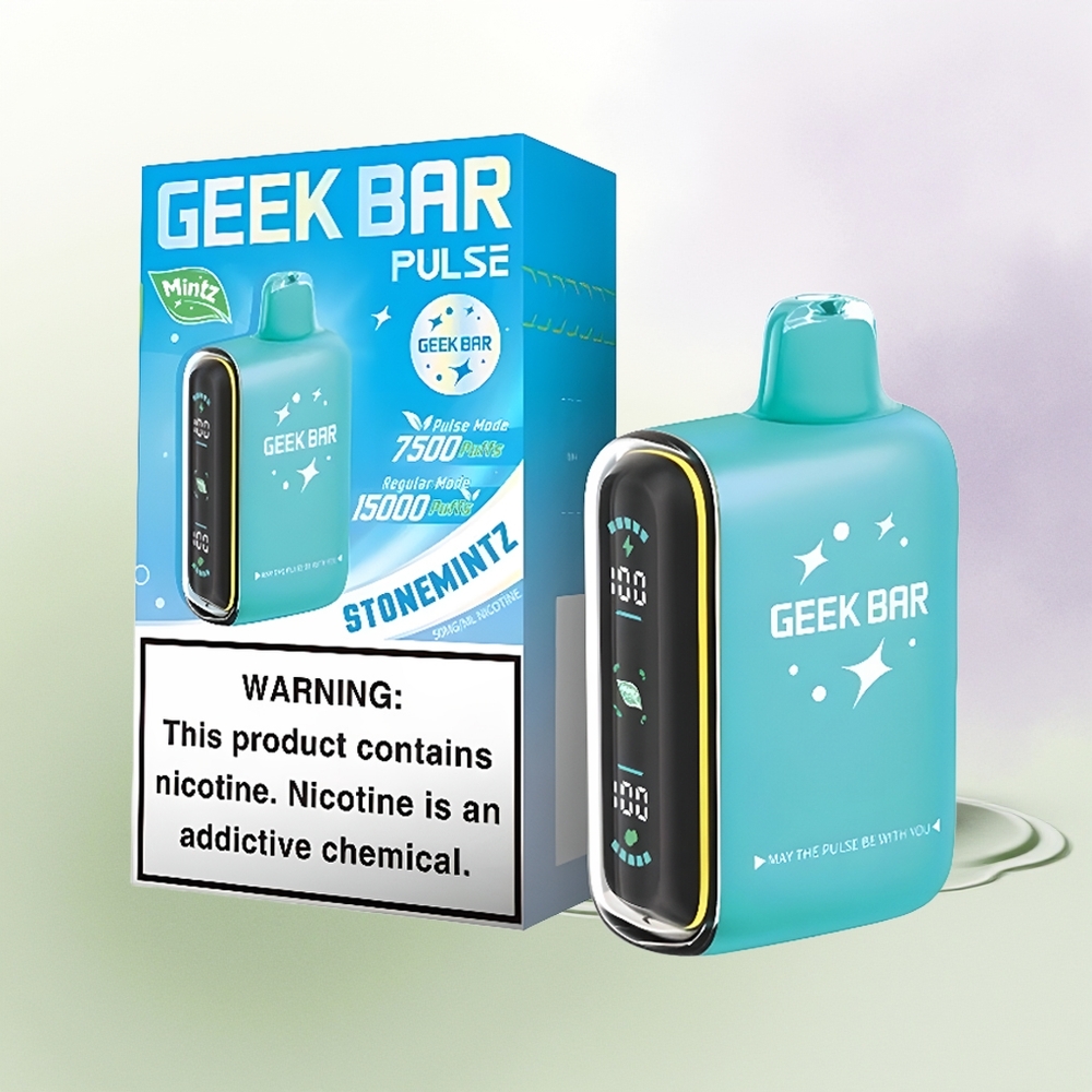 GEEK BAR Pulse 15000 Pūšu Mintz Edīcija 16ML USB Type-C