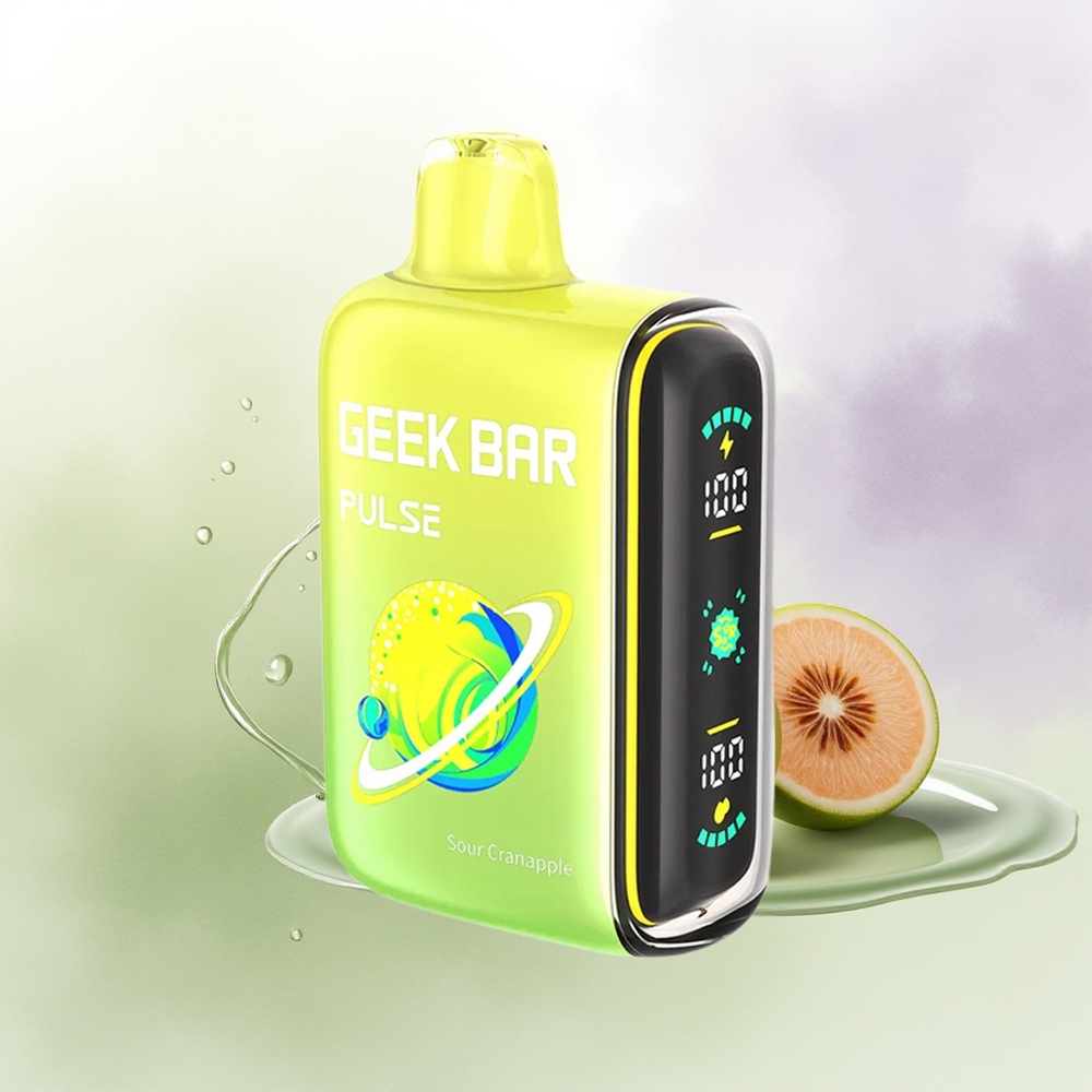 GEEK BAR Pulse 15000 Pūšu Skābais Šķīdis 16ML