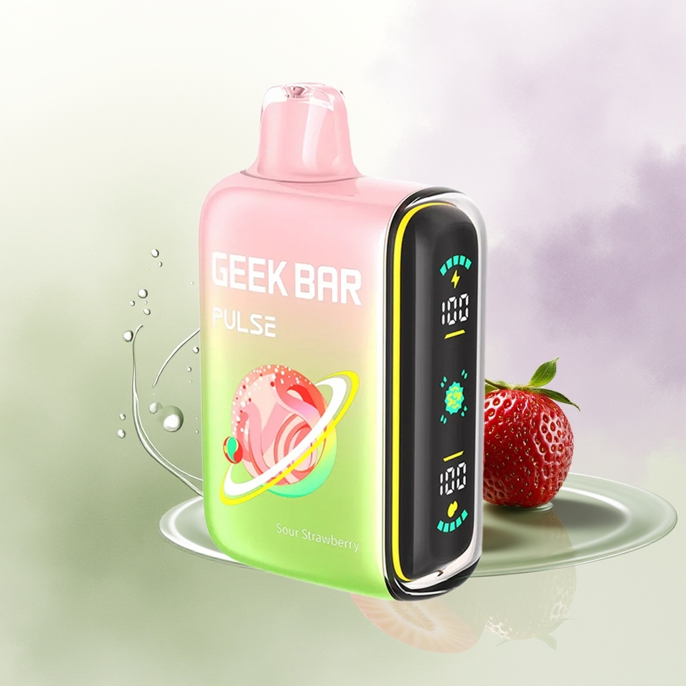 GEEK BAR Pulse 15000 Pūšu Skābais Šķīdis 16ML