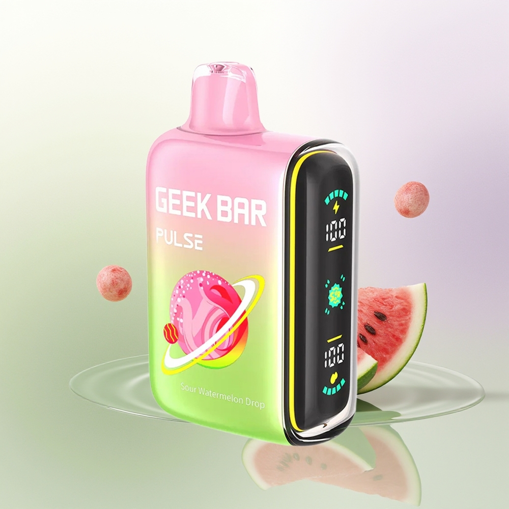 GEEK BAR Pulse 15000 Pūšu Skābais Šķīdis 16ML