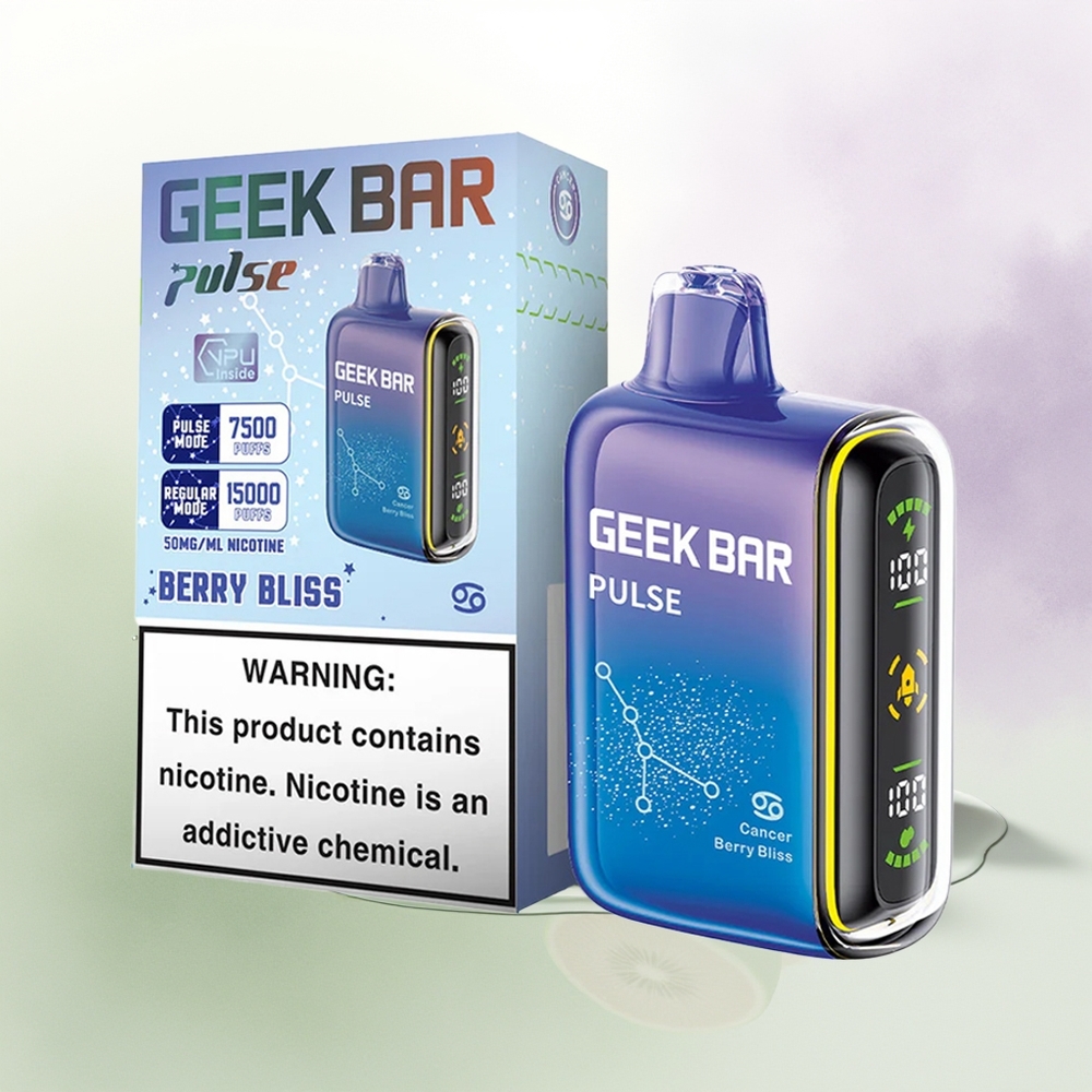 GEEK BAR Pulse 15000 Pūšu Zodiaka Izdevums Vienreizējās Lietošanas Vape 16ML 5 Nikotīns