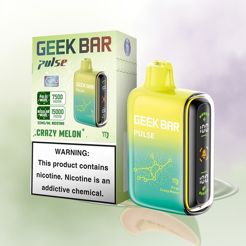 GEEK BAR Pulse 15000 Pūšu Zodiaka Izdevums Vienreizējās Lietošanas Vape 16ML 5 Nikotīns