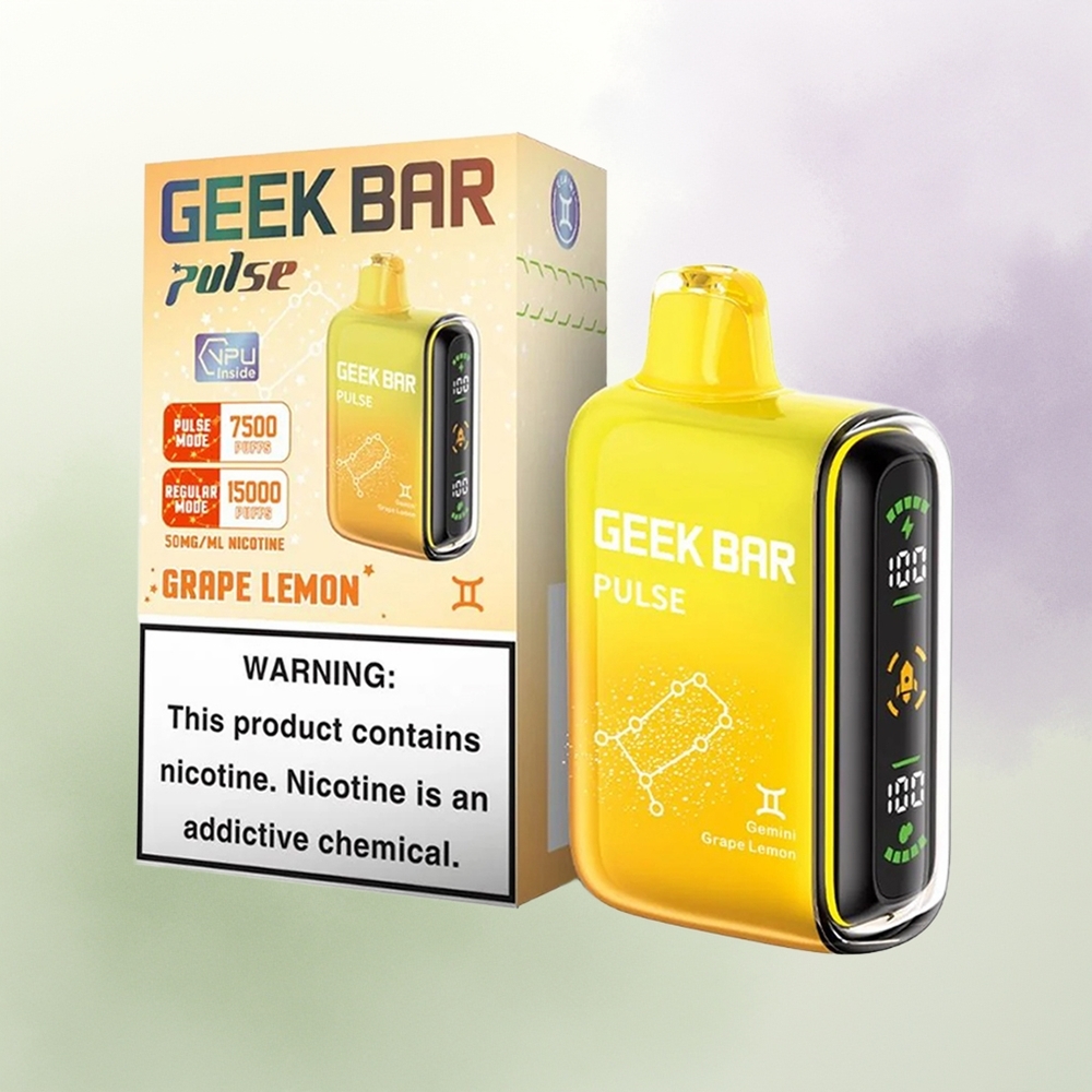 GEEK BAR Pulse 15000 Pūšu Zodiaka Izdevums Vienreizējās Lietošanas Vape 16ML 5 Nikotīns