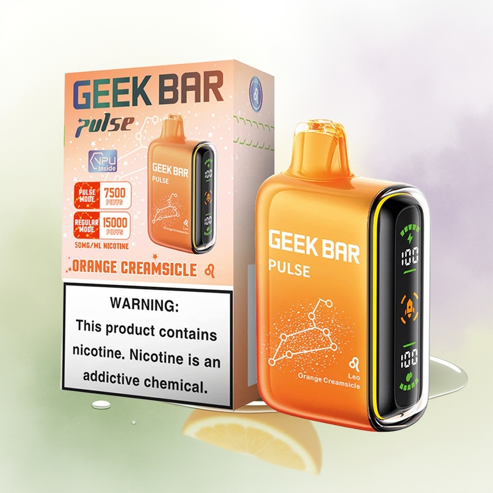 GEEK BAR Pulse 15000 Pūšu Zodiaka Izdevums Vienreizējās Lietošanas Vape 16ML 5 Nikotīns