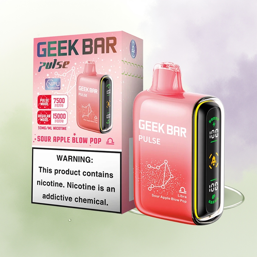GEEK BAR Pulse 15000 Pūšu Zodiaka Izdevums Vienreizējās Lietošanas Vape 16ML 5 Nikotīns