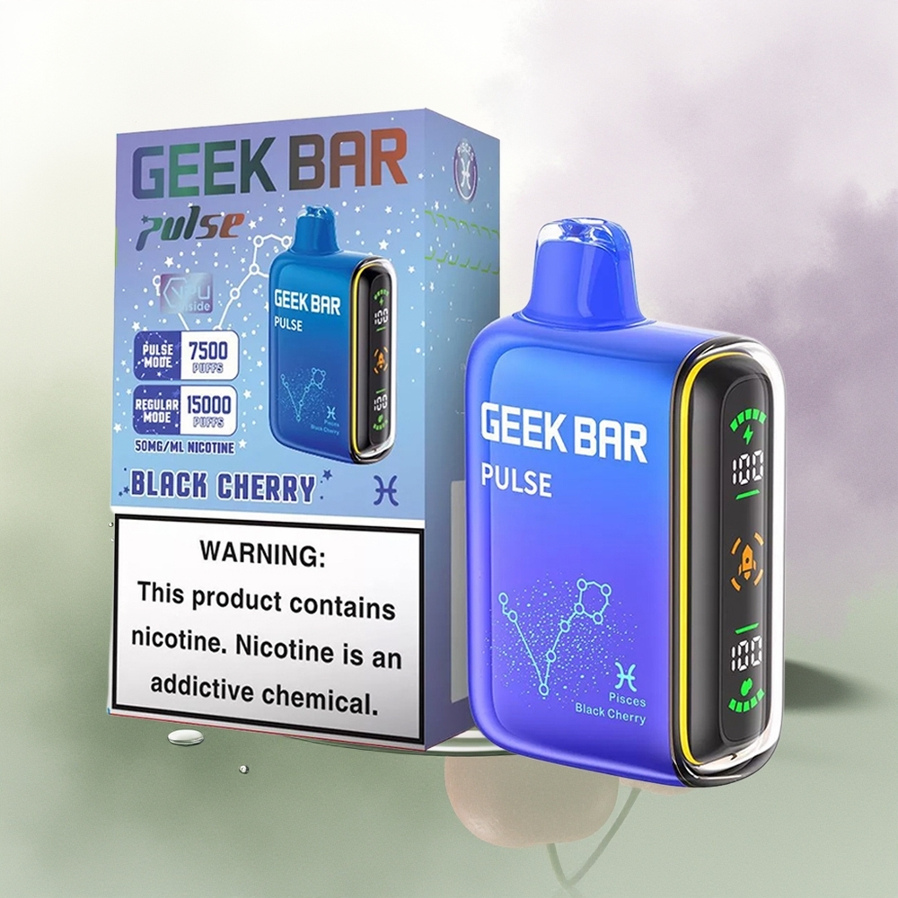 GEEK BAR Pulse 15000 Pūšu Zodiaka Izdevums Vienreizējās Lietošanas Vape 16ML 5 Nikotīns
