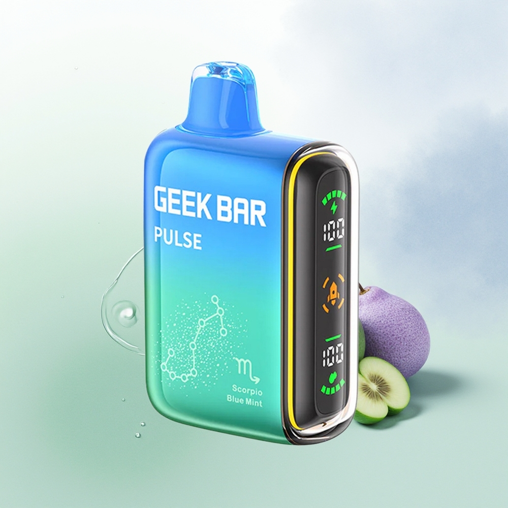 GEEK BAR Pulse 15000 Pūšu Zodiaka Izdevums Vienreizējās Lietošanas Vape 16ML 5 Nikotīns