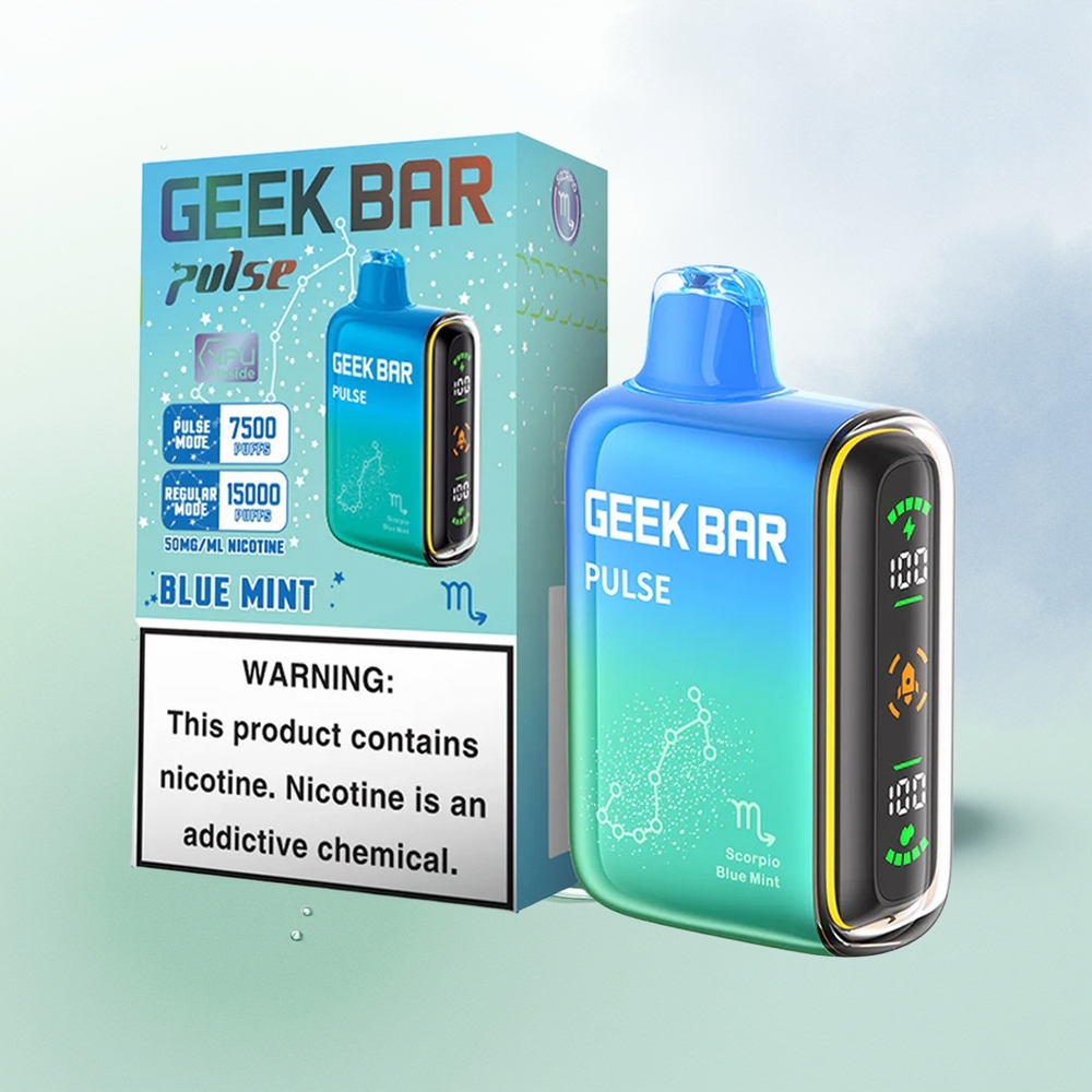 GEEK BAR Pulse 15000 Pūšu Zodiaka Izdevums Vienreizējās Lietošanas Vape 16ML 5 Nikotīns