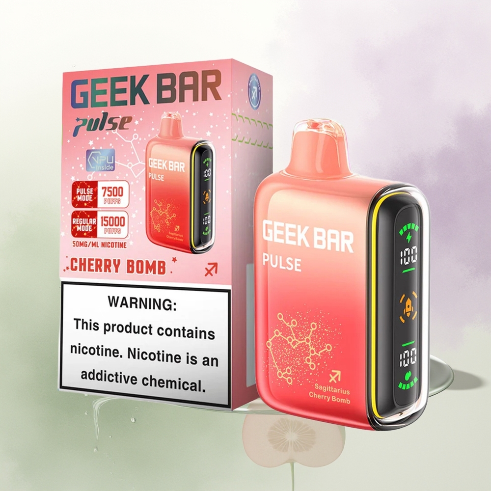 GEEK BAR Pulse 15000 Pūšu Zodiaka Izdevums Vienreizējās Lietošanas Vape 16ML 5 Nikotīns