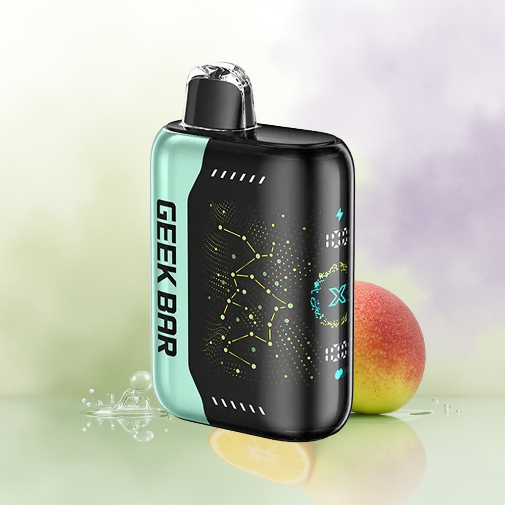 GEEK BAR Pulse X 25000 Pūšu 18mL E-Šķidrums Vienreizējās Lietošanas Vape Standarta Versija