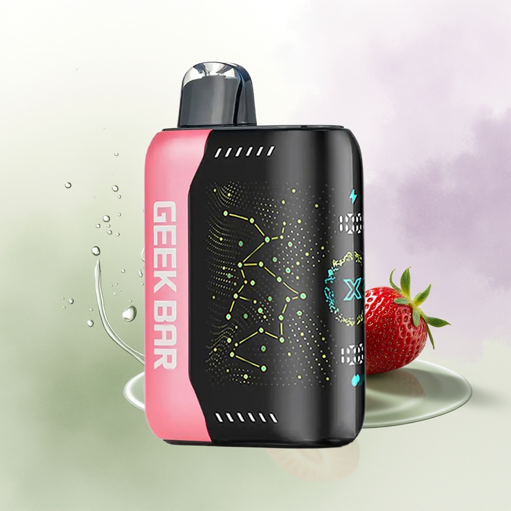 GEEK BAR Pulse X 25000 Pūšu 18mL E-Šķidrums Vienreizējās Lietošanas Vape Standarta Versija