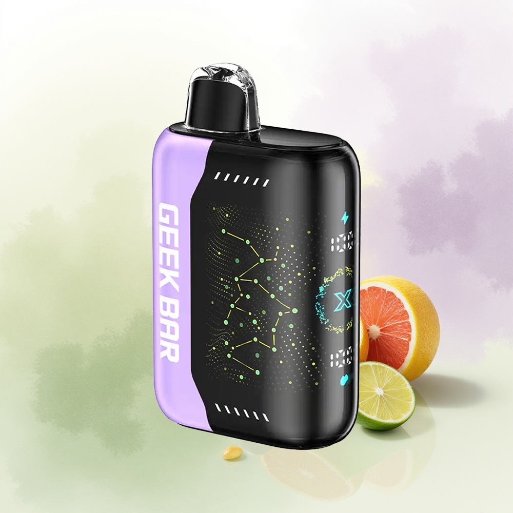 GEEK BAR Pulse X 25000 Pūšu 18mL E-Šķidrums Vienreizējās Lietošanas Vape Standarta Versija