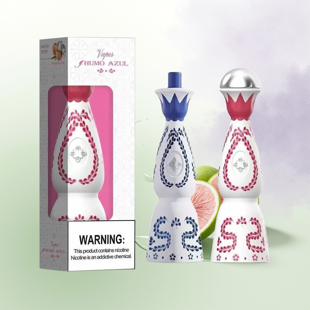 HUMO Azul 15000 Puffs 20mL Miuma Mētra Vienreizējās Lietošanas Vape