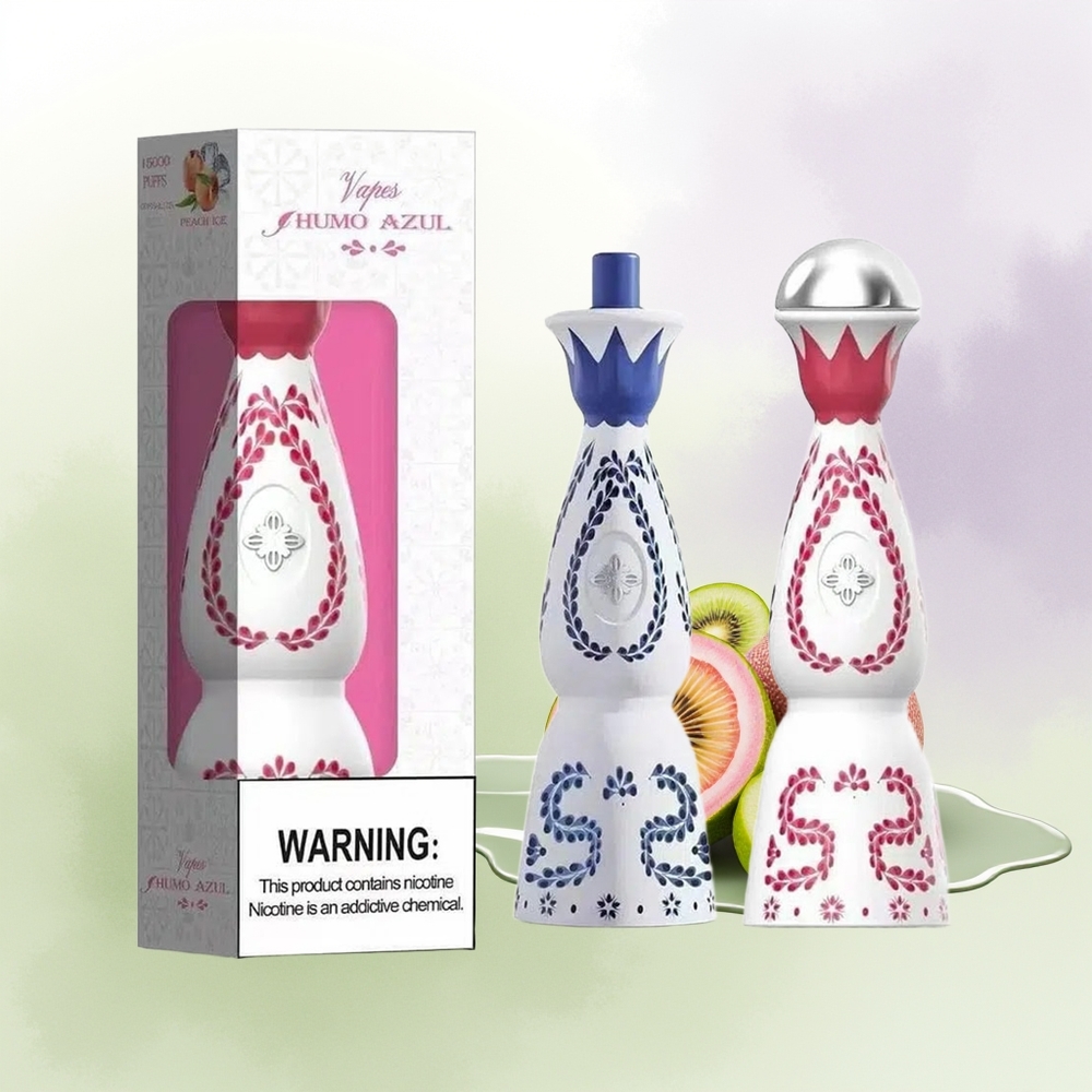 HUMO Azul 15000 Puffs Vienreizējās Lietošanas Vape 20mL 5 Nikotīns Kiwi Pašizplūde Guava