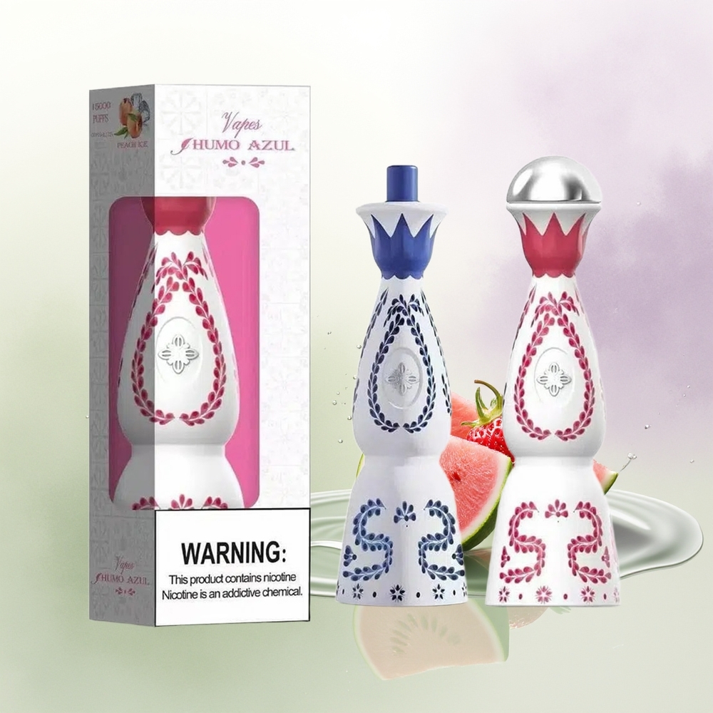 HUMO Azul 15000 Puffs Zemeņu Arbūzs Vīnogu 20mL 5 Nikotīns