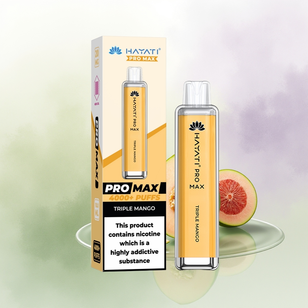 Hayati Pro Max 4000 Iesūkšanas Trīs Manga 5 Nikotīns 1400mAh