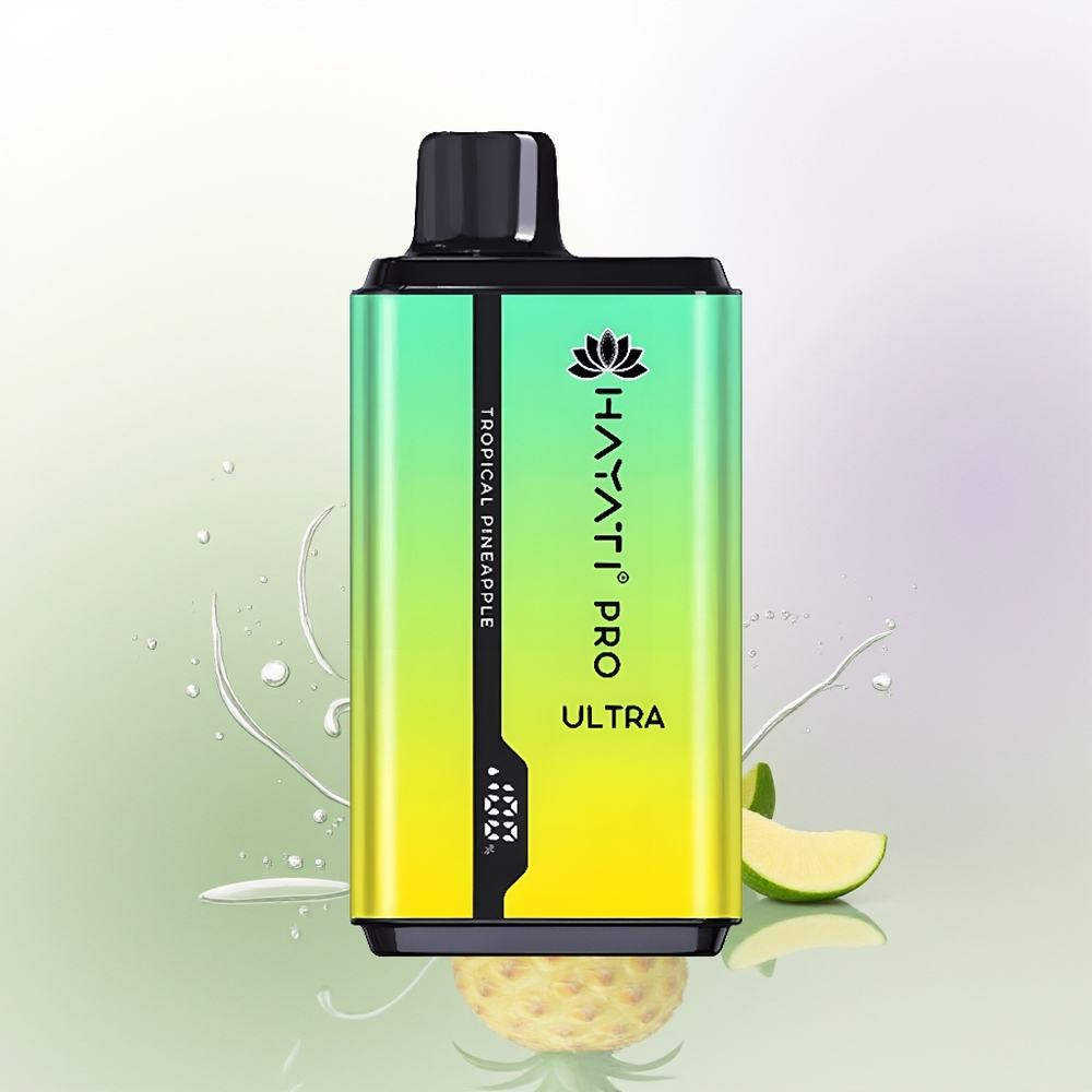 Hayati Pro Ultra 15000 Pūšanas Tropu Ananāsu Vienreizējās Lietošanas Vape 850mAh