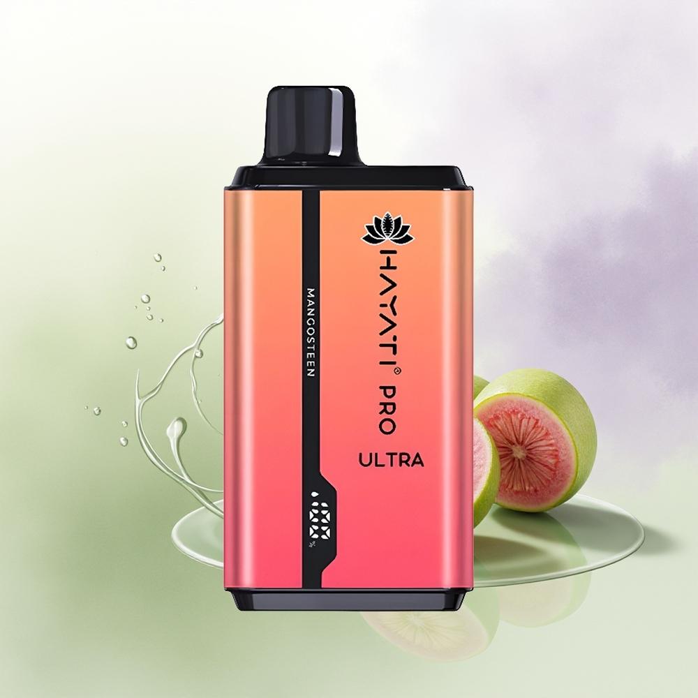 Hayati Pro Ultra 15000 Pūšu Mangostēna 2 12ml Vienreizējās Lietošanas Vape