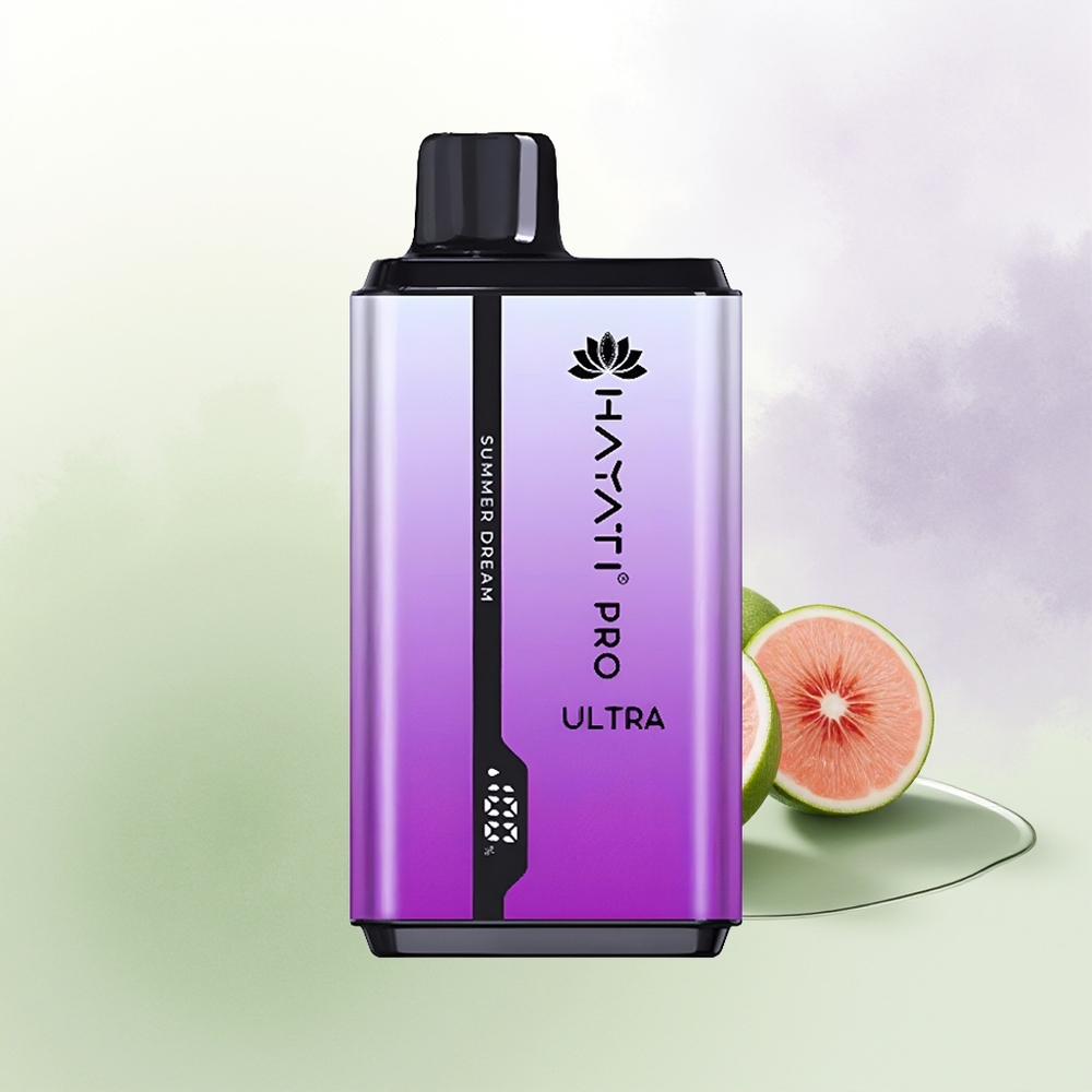 Hayati Pro Ultra 15000 Pūšu Vasaras Sapnis Vienreizējās Lietošanas Vape
